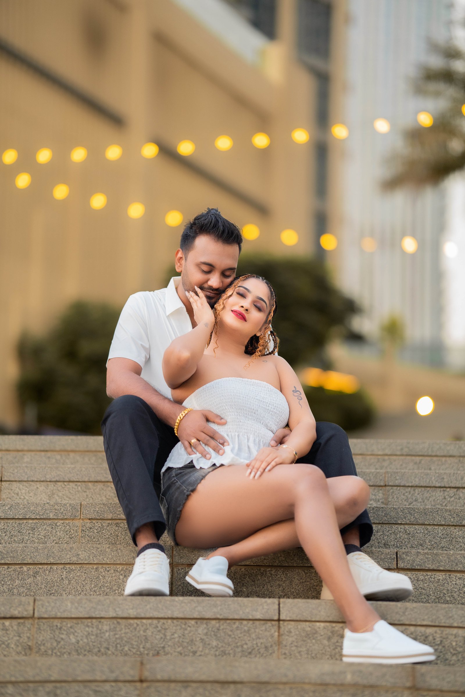 Deshan & Nithini Pre Shoot in Dubai Creek